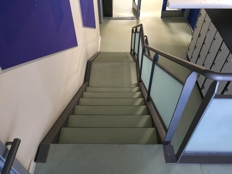 Vestervangskolen - 3. Bygning H - Administration og skolebibliotek
