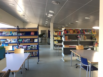 Vestervangskolen - 3. Bygning H - Administration og skolebibliotek