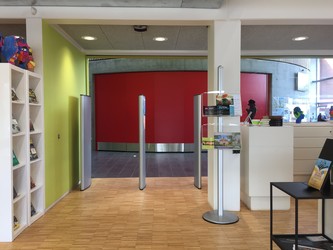 Mosaikken - 1. Bibliotek - via hovedindgang