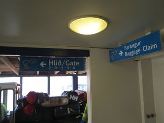 Flugfélag Íslands - Reykjavíkurflugvöllur - komufarþegar