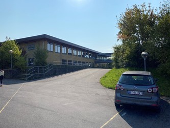 Gyvelhøjskolen - 2. Bygning B - Stueplan - Faglokalerne til Håndværk & Design og Madkundskab