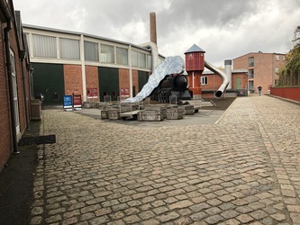 Danmarks Jernbanemuseum - Udendørs banegård