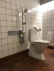 Pindstrup Centret II - Toilet i  Mødecenter II