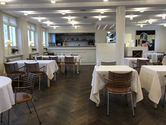 Hotel Knudsens Gaard - Reception og restaurant