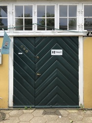 Frilandsmuseet - Toilet ved restauranten