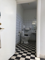 Frilandsmuseet - Toilet ved restauranten