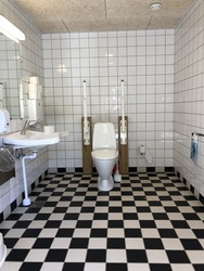 Frilandsmuseet - Toilet ved driftsgården