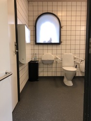Ribe VikingeCenter - Toilet ved cafeen