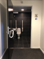 Roskilde Kongrescenter - Toilet ved restauranten - 1. sal