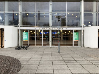 Musikhuset Aarhus -  Hovedindgangen