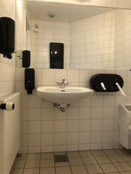 Aalborg Kongres og Kultur Center - Toilet ved Europahallen 1. sal