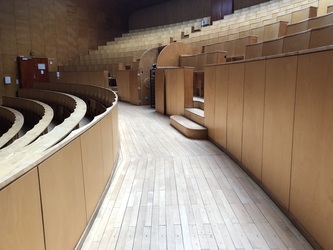 Københavns Universitet - Datalogisk Institut  bygning 3 - Indgang til auditorie UP1