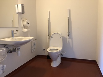Københavns Universitet - Datalogisk Institut bygning 1 - Toilet på 1. sal