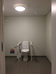 Svanepunktet - Genoptræningscenter - Handicaptoiletterne i stueplan