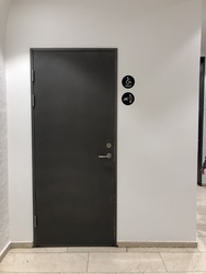Statens Museum for Kunst - Toilet ved garderoben