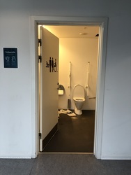 Københavns Hovedbibliotek - Toilet på 1. og 3. sal