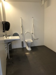 Københavns Hovedbibliotek - Toilet på 1. og 3. sal