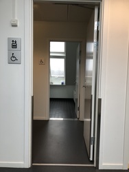 Retten i Næstved - Toilet på 3. sal