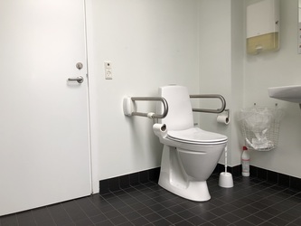 Retten i Næstved - Toilet på 3. sal