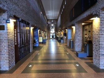 Energimuseet -  Billetsalg, Ørsted salen og toiletfaciliteter