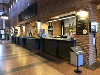 Energimuseet -  Billetsalg, Ørsted salen og toiletfaciliteter