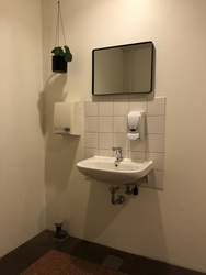 Energimuseet -  Billetsalg, Ørsted salen og toiletfaciliteter